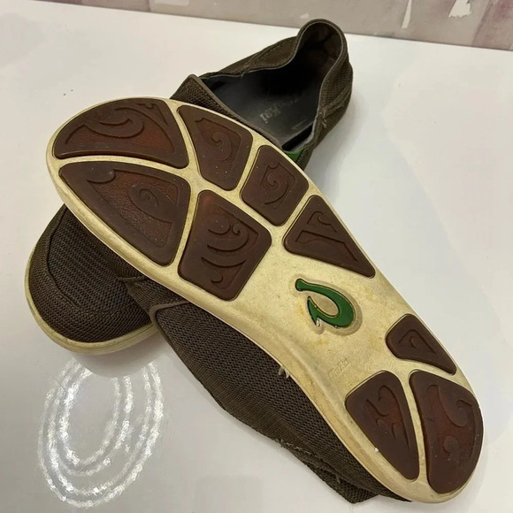 ! Oluaki Nohea Mesh Slip On Mens Sz 9.5 - Picture 2 of 6